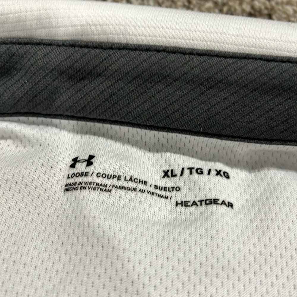 Under Armour White Men’s Polo XL - Picture 2 of 4